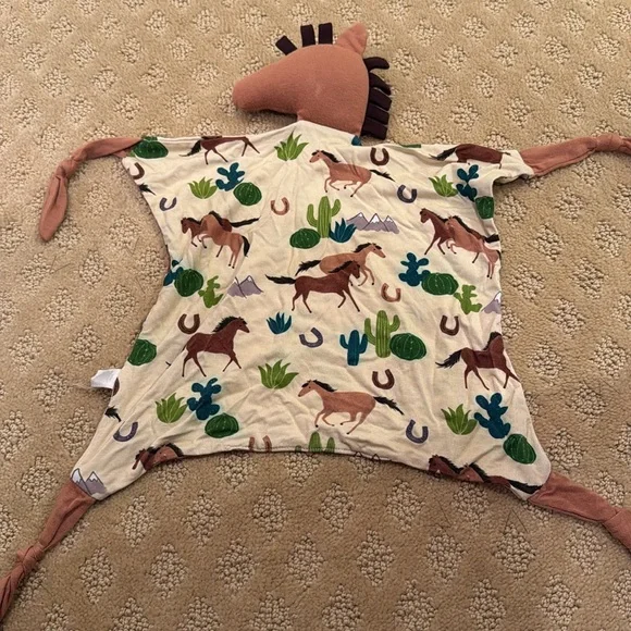 Little Sleepies Horse Lovey - Picture 2 of 2